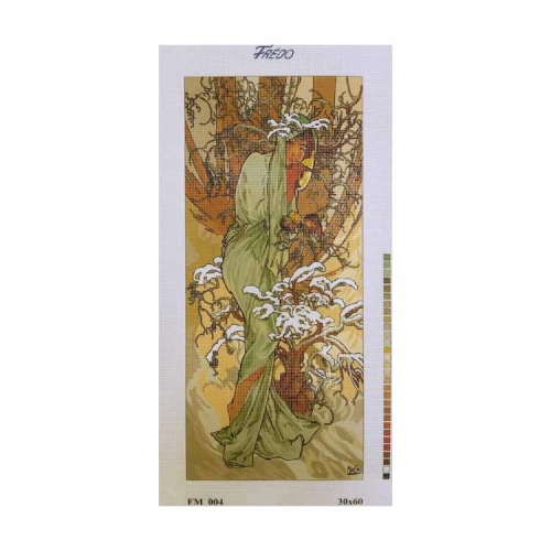 Vyšívací sada 30x60 cm, vzor FM-004 Vyšívací sada 30x60 cm, vzor FM-004