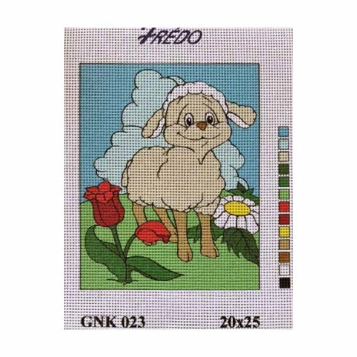Vyšívací sada 20x25 cm, vzor GNK-023 Vyšívací sada 20x25 cm, vzor GNK-023