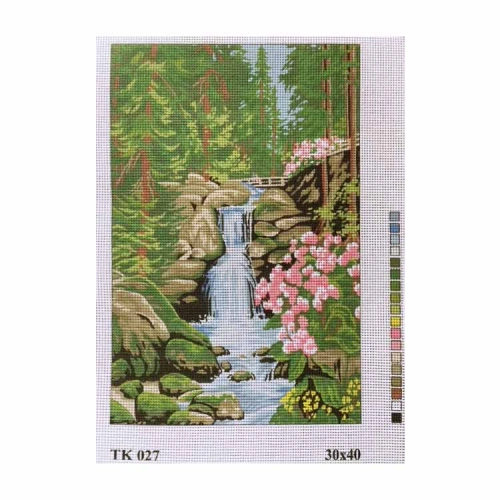 Vyšívací sada 30x40 cm, vzor TK-027 Vyšívací sada 30x40 cm, vzor TK-027