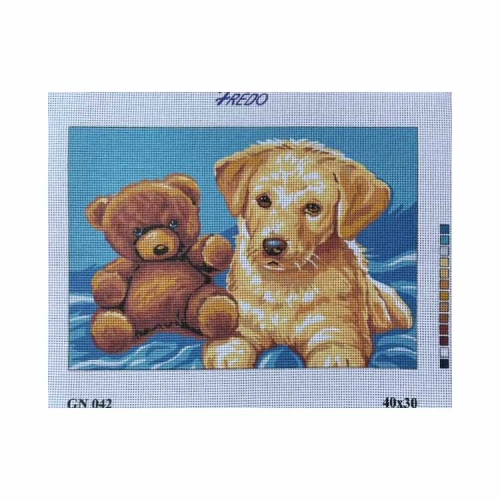 Vyšívací sada 30x40 cm, vzor GN-042 Vyšívací sada 30x40 cm, vzor GN-042