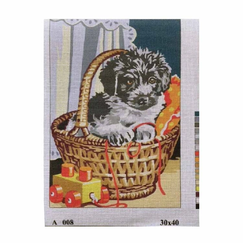 Vyšívací sada 30x40 cm, vzor A-008