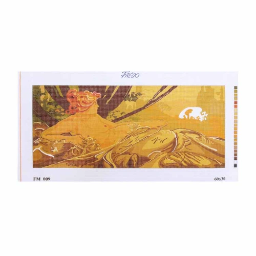 Vyšívací sada 60x30 cm, vzor FM-009 Vyšívací sada 60x30 cm, vzor FM-009