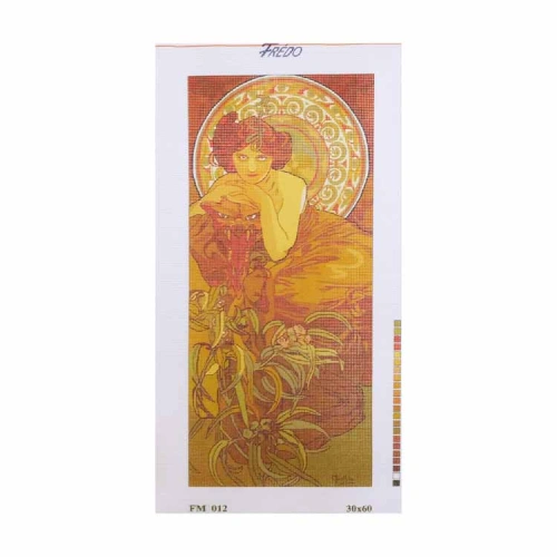 Vyšívací sada 30x60 cm, vzor FM-012 Vyšívací sada 30x60 cm, vzor FM-012