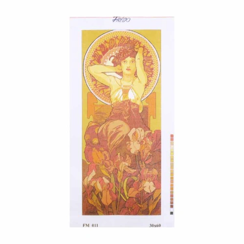 Vyšívací sada 30x60 cm, vzor FM-011 Vyšívací sada 30x60 cm, vzor FM-011