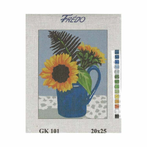 Vyšívací sada 20x25 cm, vzor GK-101 Vyšívací sada 20x25 cm, vzor GK-101