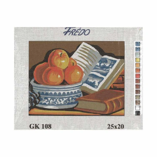 Vyšívací sada 25x20 cm, vzor GK-108 Vyšívací sada 25x20 cm, vzor GK-108