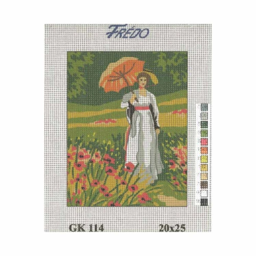 Vyšívací sada 20x25 cm, vzor GK-114 Vyšívací sada 20x25 cm, vzor GK-114