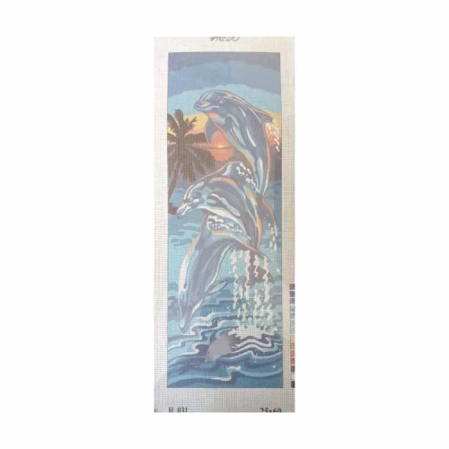 Vyšívací sada 25x60 cm, vzor H-031 Vyšívací sada 25x60 cm, vzor H-031
