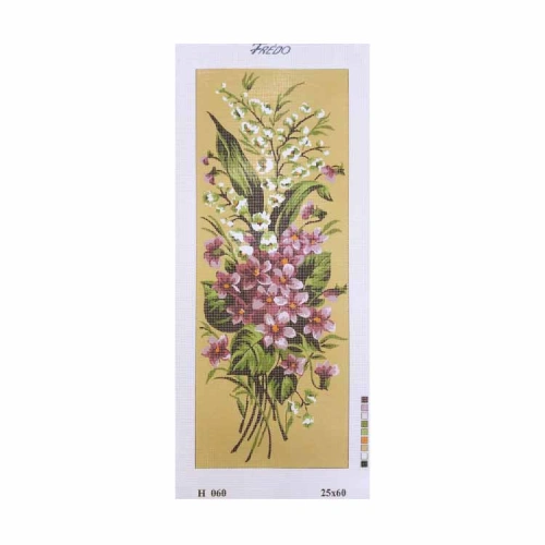 Vyšívací sada 25x60 cm, vzor H-060 Vyšívací sada 25x60 cm, vzor H-060