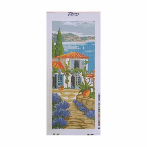 Vyšívací sada 25x60 cm, vzor H-011 Vyšívací sada 25x60 cm, vzor H-011