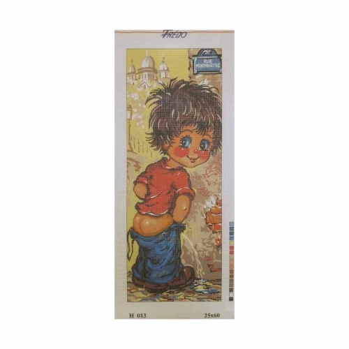 Vyšívací sada 25x60 cm, vzor H-013 Vyšívací sada 25x60 cm, vzor H-013