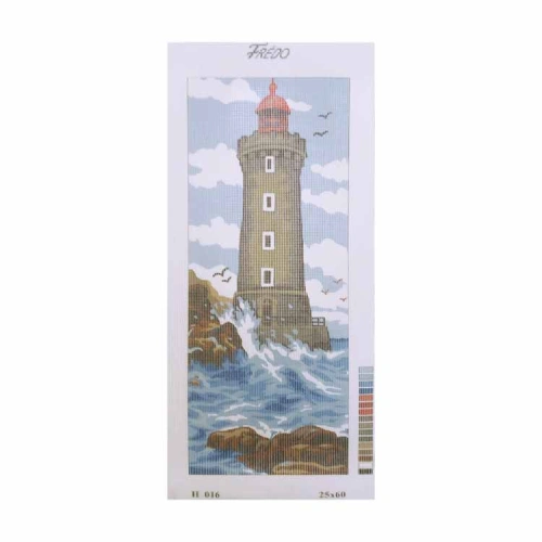 Vyšívací sada 25x60 cm, vzor H-016 Vyšívací sada 25x60 cm, vzor H-016