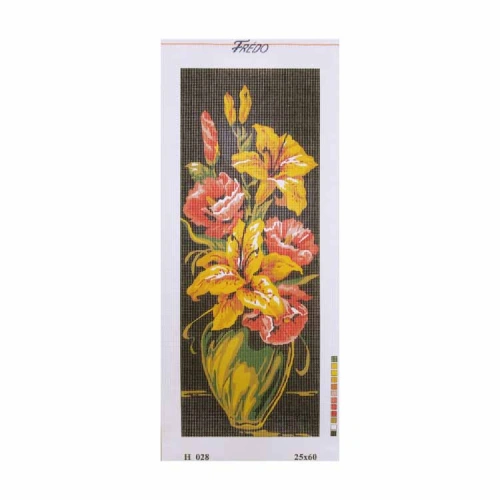 Vyšívací sada 25x60 cm, vzor H-028 Vyšívací sada 25x60 cm, vzor H-028