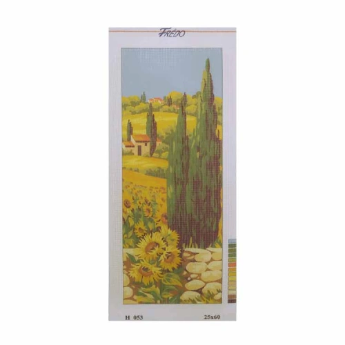 Vyšívací sada 25x60 cm, vzor H-053 Vyšívací sada 25x60 cm, vzor H-053