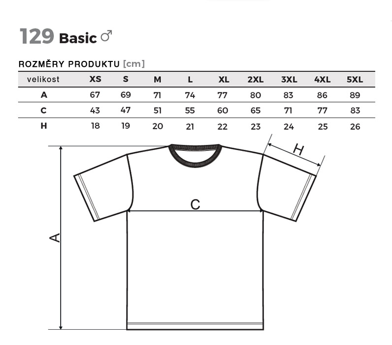 Unisexové tričko CLASSIC